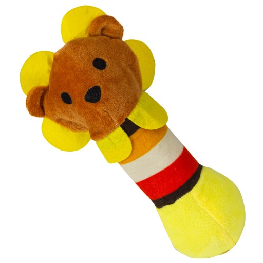 Pískacia hračka pre psa, PLYŠOVÝ MASKOT s pískadlom, 22 cm