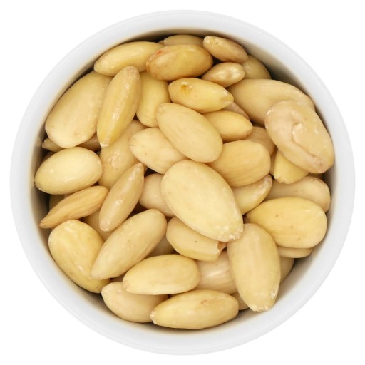 BLANŠOVANÉ MANDLE prírodné celé orechy 500g