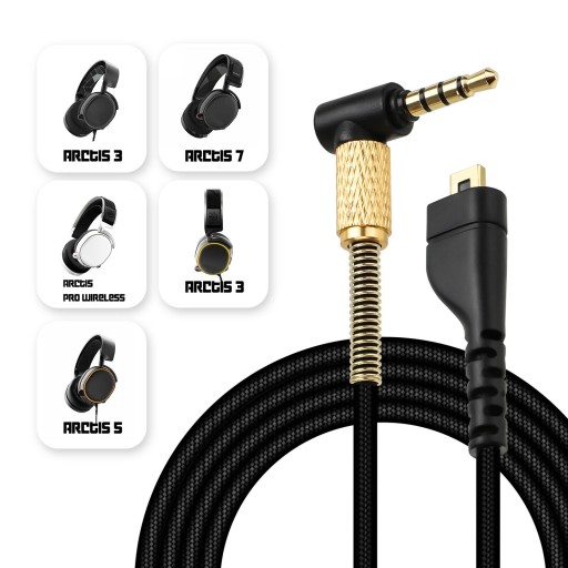 KÁBLOVÁ ŠNÚRA PRE STEELSERIES ARCTIS 3 5 7 9X Pro