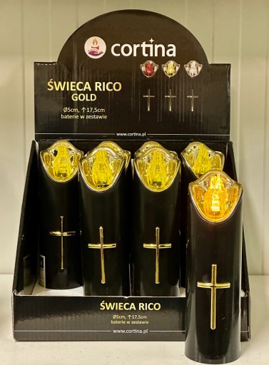 RICO SVIEČKA LED VLOŽKA EFEKT PLAMEŇA 17 cm