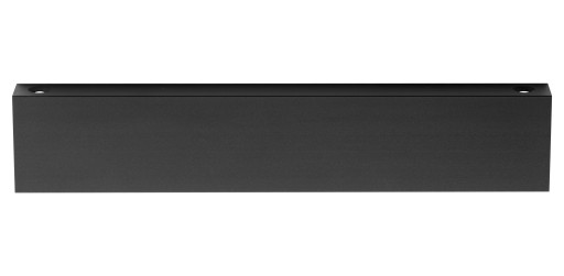 Okrajová rukoväť aplikovaná vpredu, matná čierna - 32/52 mm UA06 AMIX
