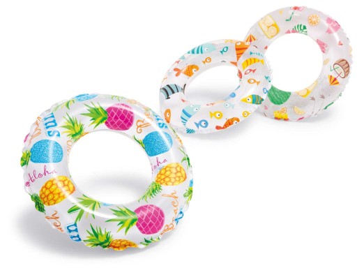 Krúžok na plávanie 51 cm INTEX 59230 ryba