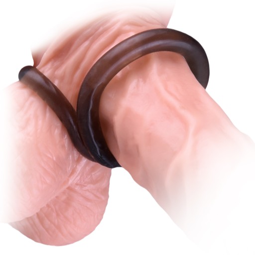 Dvojitý erekčný krúžok pre dlhší sex