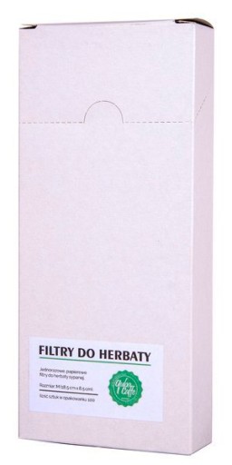 Papierové filtre na sypaný čaj S 15,5x7,5cm 100 kusov
