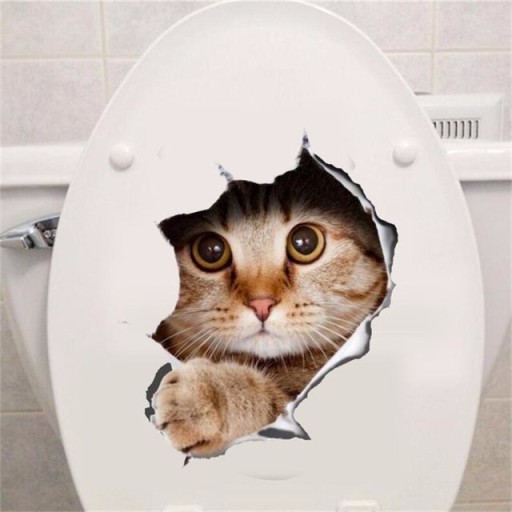 3D nálepka CAT