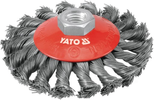 YATO - Kotúčová kefa fi 100mm so závitom M14