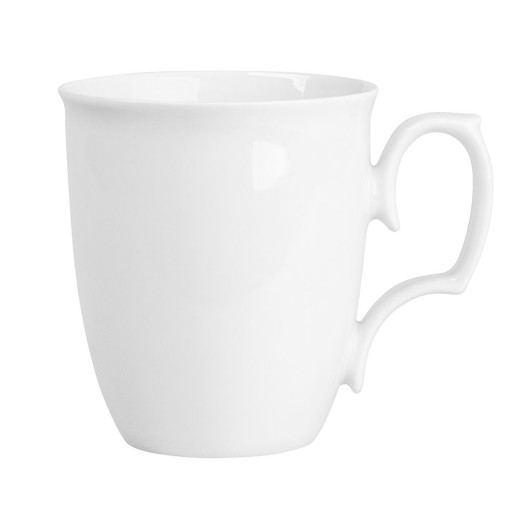 Porcelánový hrnček na kávu a čaj MariaPaula White 360 ml