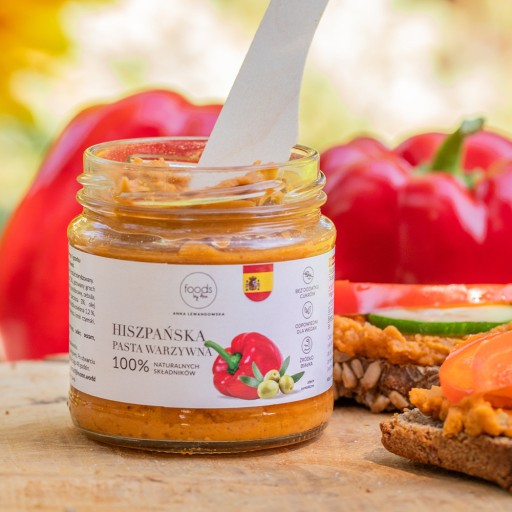 ŠPANIELSKÁ ZELENINOVÁ PASTA BEZ LAKTÓZOVÉHO CUKRU POTRAVINY OD ANN 165G
