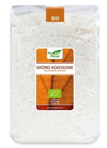 BEZLEPKOVÉ KOKOSOVÉ KRÁSLE, BIO, 1 kg Bio Planet