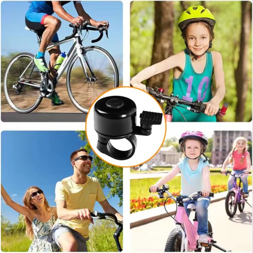 HLASITÝ KOVOVÝ Zvonček NA BICYKEL, HLINÍKOVÝ, MECHANICKÝ, NEREZ NEREZ