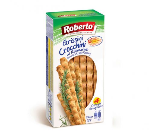 Griss Crocchini sušienky s rozmarínom 250g ROBERTO