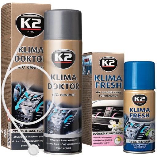 K2 KLIMA DOKTOR 500 ML Pena na osvieženie klimatizácie