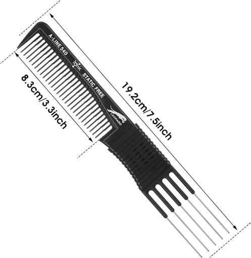 LEOPARD A-LINE 540 KADERNÍK S IONIZÁCIOU, ANTISTATICKÝ, 19CM