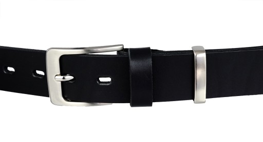 KOVOVÁ POUČKA NA OPASOK 4 CM STRIEBORNÁ ELEGANT