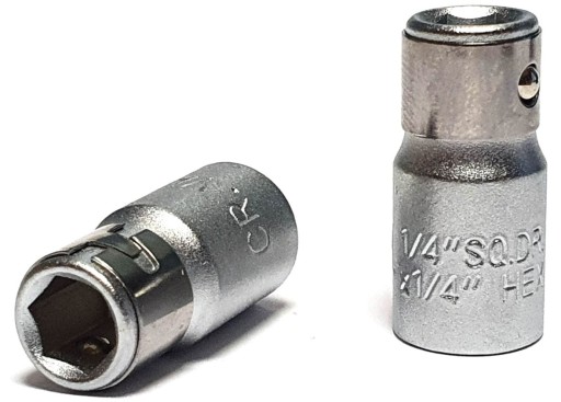 Adaptér pre 6-bodové bity 1/4''x1/4'' ASTA
