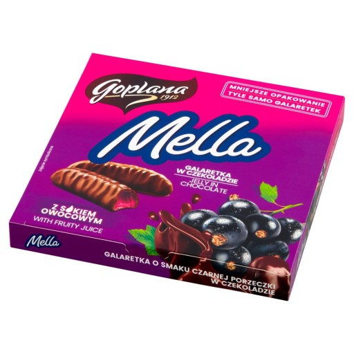 Goplana Mella Jelly v čokoládovo čiernom póre