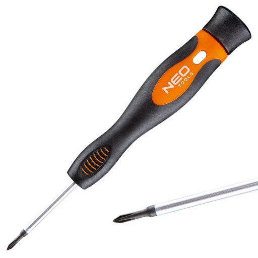 PRESNÝ KRÍŽOVÝ SKRUTKOVAČ NEO PH00X50MM S2 OCEL 04-115