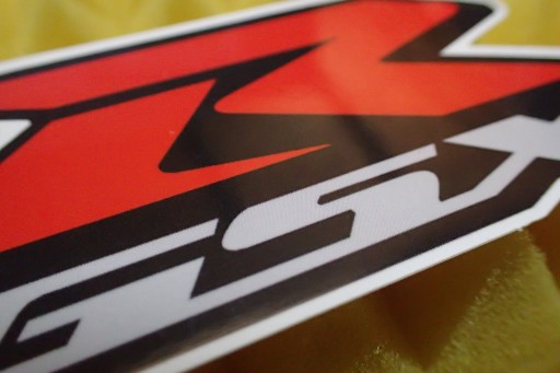 NÁLEPKA SUZUKI GSXR GSX NÁLEPKA 10,3 x 4,5 cm