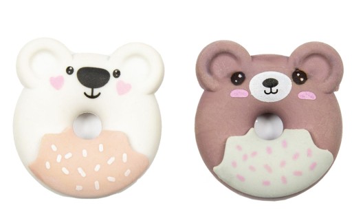 VONNÁ GUMA 2 ks BEAR DONUT BEARS