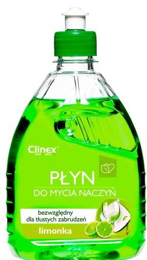CLINEX HANDWASH 0,5L účinný prostriedok na umývanie riadu