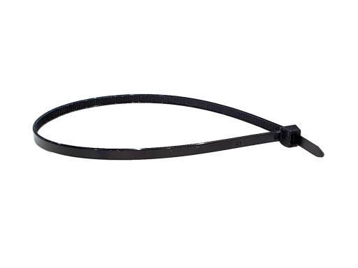 Sťahovacie pásky 4,8x300 100 ks, čierne