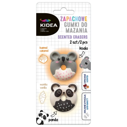 VONNÁ PANDA KOALA GUMA 2 ks. KIDEA
