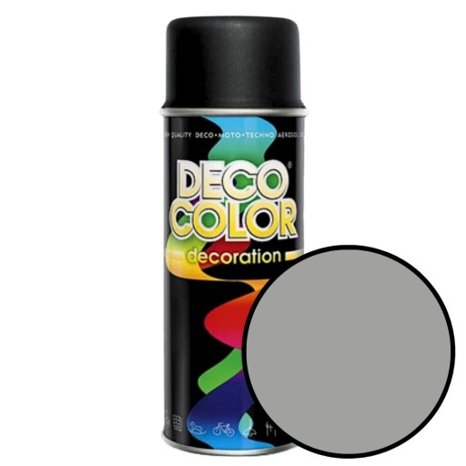 Sprej 400ml RAL 9006 hliníkový lesk Dekorácia Deco Color 10160