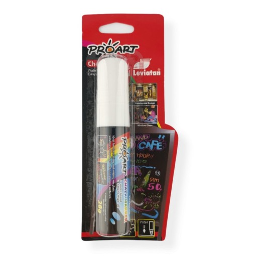 PROART CHALK MARKER 15mm 28g. biely