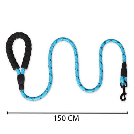 SILNÉ VODÍTKO PRE PSA A MAČKU, REFLEXNÉ, 150 CM
