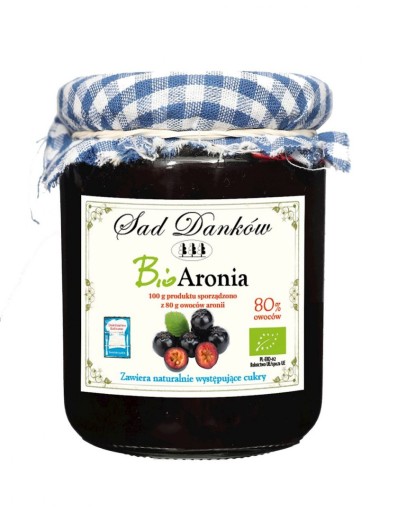 ARONIA 80% BIO 260 g - SMUTNÉ DANKÓW