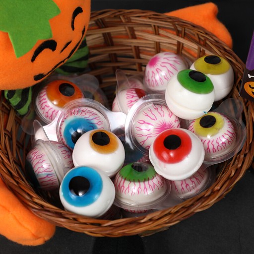 Trolls Foam Jelly Eyes HALLOWEEN z Nemecka, balenie 6 ks DE