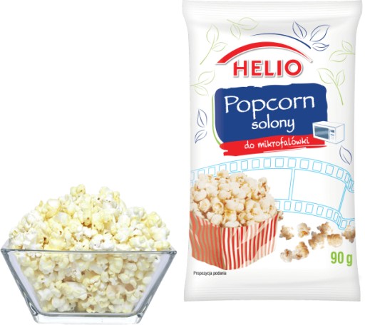 Helio popcorn solený 90 g
