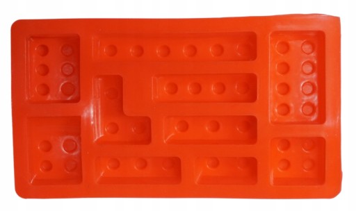 BLOKY Forma na čokoládu, PRALINY, želé, želé, silikónová FORMA