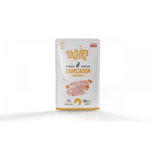 TUF TUF Kuracie vrecúško s mrkvou 100 g