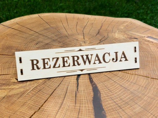 Rezervácia Drevená informačná tabuľa
