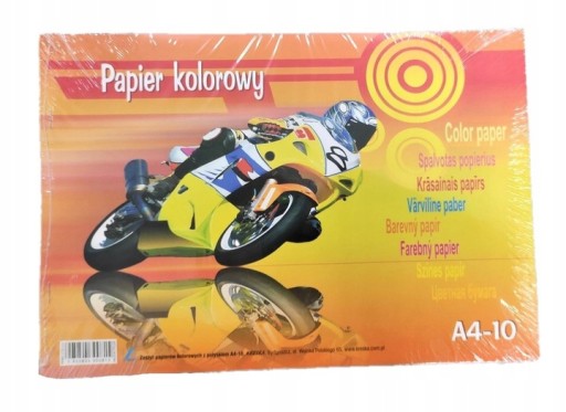 Kreska Zošit z lesklých farebných papierov A4