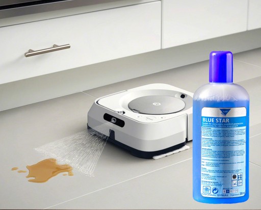 Blue Star EFFICIENT Tekutina do mopovacích čistiacich robotov 200 ml s pipetou