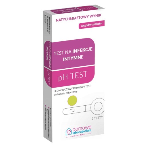 Test na intímne infekcie vaginálne pH 2 kusy TEST