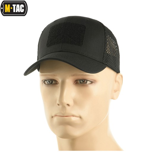 BASEBALOVÁ ČIAPKA M-Tac ČIERNA L/XL