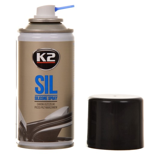 K2 SIL 100% silikón na tesnenia v SPREJ 150ml
