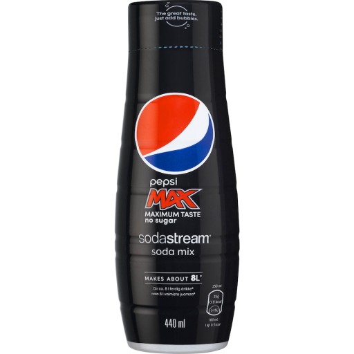 Sirup do SodaStream Pepsi Max karbonizátor 440 ml