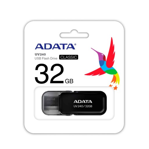 ADATA AUV240-32G-RBK flash disk 32 GB USB 2.0