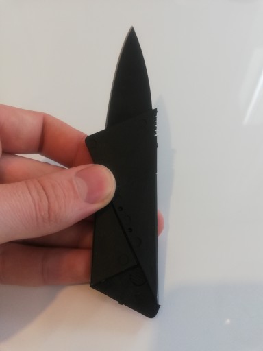 KNIFE Rozšíriteľná skladacia KREDITNÁ KARTA PREŽITIA