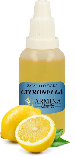 CITRONELLA PARAFÍNOVÝ VOSK PROTI KOMÁROV VÔŇA NA SVIEČKY 30ml
