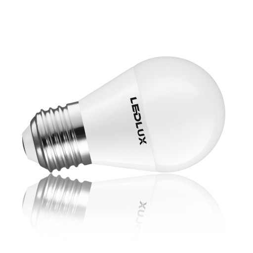E27 LED žiarovka 5W = 50W SMD COLD Premium BALL