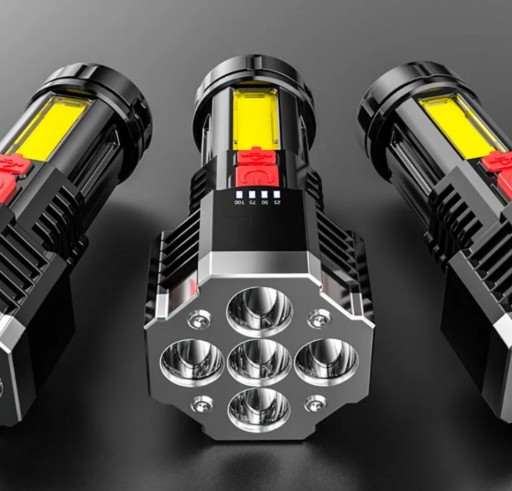 NABÍJAČNÁ BATERKA, HĽADAŤ 5 LED COB USB