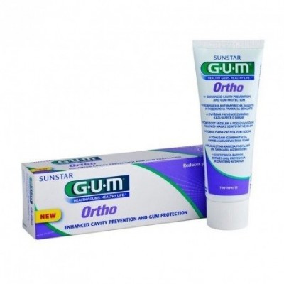 Sunstar ortodontická zubná pasta GUM Ortho 75 ml