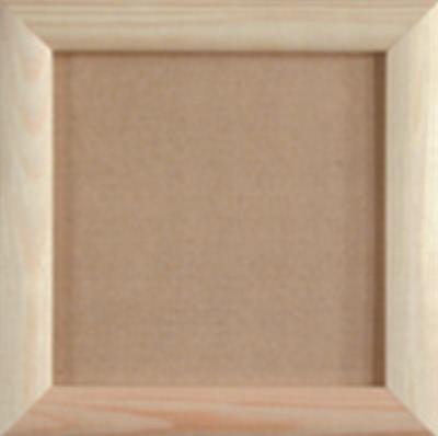 DREVENÝ RÁM so zadnou stranou na PLÁTNO / OBRAZY - 15x15 cm