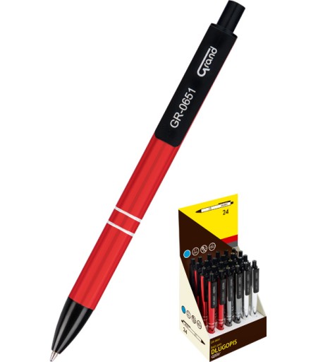 GRAND GR-0651 kovové výsuvné guľôčkové pero