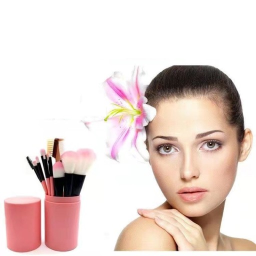 Sada 12 štetcov na make-up + puzdro